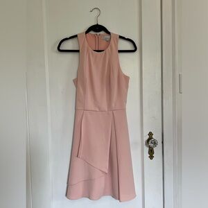 Pink knee length dress